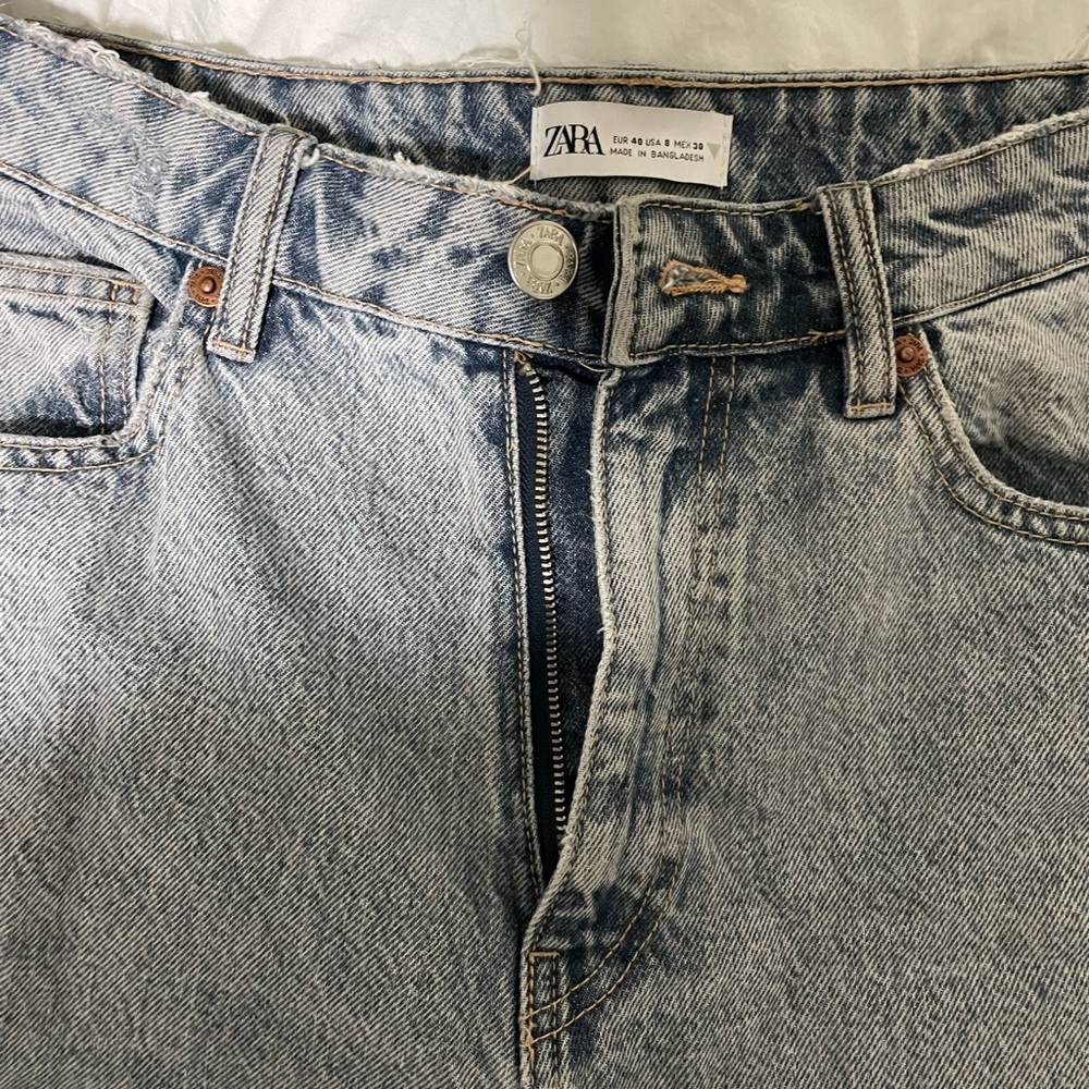 Blue grey denim jeans